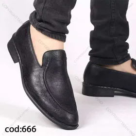 کالج مشکی چرم سوگو - کد 666(Tb2)