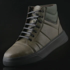 نیم بوت مردانه چرم یلسان مدل بایا کد 509-GN