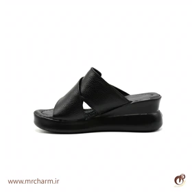 صندل لژدار زنانه تمام چرم mrc2119-09