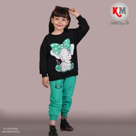 بلوز شلوار دخترانه طرح فیل