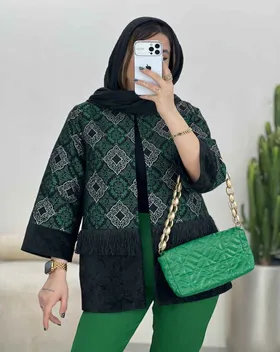 مانتو سنتی ترکیبی (61) کد 3336