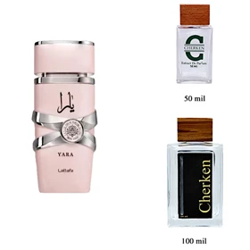 عطر زنانه یارا صورتی(با غلظت 3برابری) Lattafa Yara