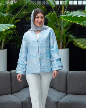 کت ژاکارد مزونی عیدانه
