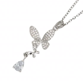 گردنبند دخترانه مدل پروانه