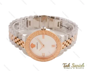 ساعت ورساچه زنانه رزگلد نقره ای Versace-3948-L