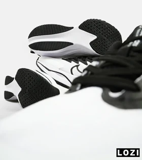 کفش کتانی مردانه و زنانه سفید مشکی NIKE zoom x smiley