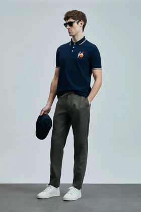 تیشرت یقه پولو مردانه lufian lufian