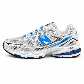 کفش کتانی مردانه مدل نیوبالانس سفید آبی New BALANCE 740