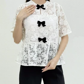 بلوز زنانه دانتل مدل عروسکی