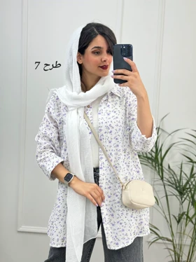 مانتو دخترانه شکوفه