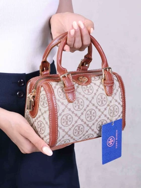 کیف دستی/دوشی زنانه مدل توری برچ Tory Burch کد A1960 (عسلی)
