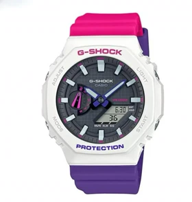 ساعت جی شاک 2100 سرخابی بنفش