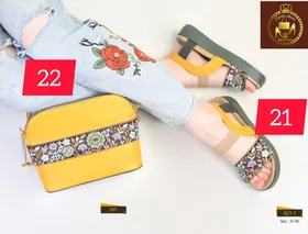 ست کیف و صندل تمام طبی زنانه 621-1