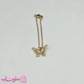 آویز ساعت زنانه وای اس ایکس طرح پروانه کد 899
