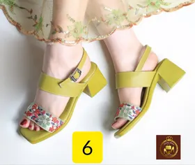 صندل پاشنه‌دار تمام طبی زنانه تابستانه 601-13