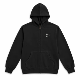 سویشرت دورس کلاهدار مردانه نایکی مدل Double Nike-مشکی