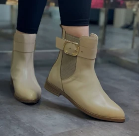 898 نیم بوت زنانه سوار کاری کوتاه