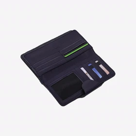 کیف پول کتی چرم مردانه مدل kj018