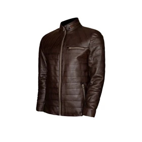 کت مردانه چرم کروکو مدل آنتونیو