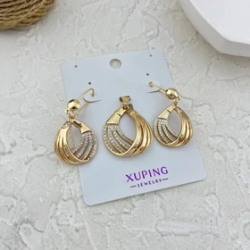 نیم ست زنانه طرح کارتیه ژوپینگ، ظرافت در یک نگاه Xuping