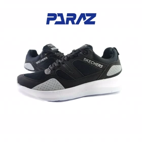 کفش اسپرت و روزمره مردانه برند اسکچرز Skechers مدل کوانتوم مشکی کد 248