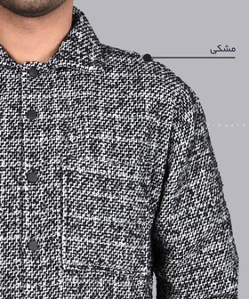 پیراهن مردانه پشمی و تک جیب 5030