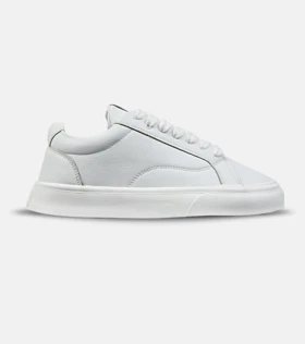 کفش کتانی کژوال مردانه سفید PULL & BEAR مدل 9056