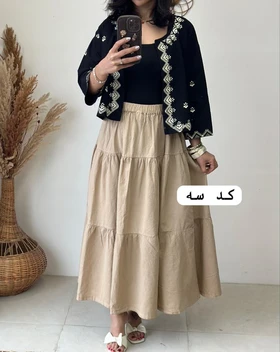 دامن چین‌دار
