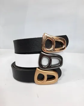 کمربند زنانه چرم مصنوعی عرض 2.5 سانت