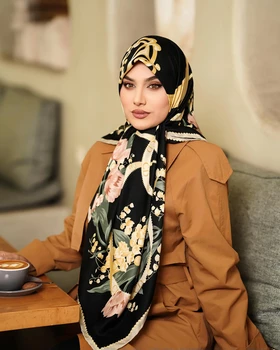 روسری دست دوز ابریشم