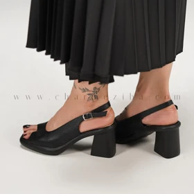 کفش چرم مجلسی زنانه CODE:841