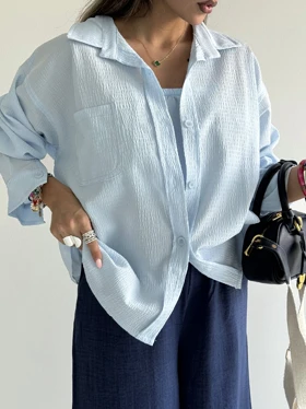 ست شومیز و دکلته پفکی