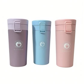 تراول ماگ قفلی پاستیلی 350 میلی لیتری