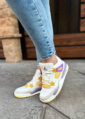 کتانی زنانه ورزشی نایکی جردن 4 (برند کاپلان)