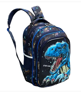 کوله پشتی مدرسه طرح دایناسور 3931 TIREX