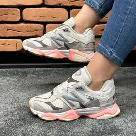 کتانی اسپرت زنانه مدل نیوبالانس 9060 NEW BALANCE رنگ طوسی