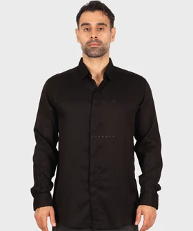 پیراهن مردانه آستین بلند ساده 0372