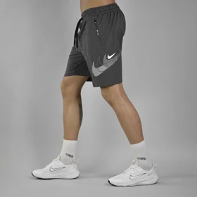 شلوارک ورزشی مردانه نایک مدل DRI FIT_D8061 طوسی تیره