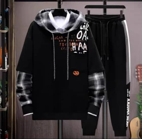 هودی نخ پنبه داخل کرک دار