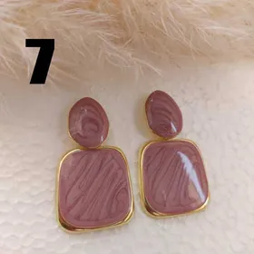 گوشواره میخی رزینی تابستانه