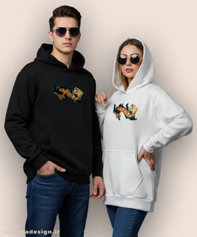 هودی مردانه و زنانه اصیل ایرانی طرح نقشه ایران در زمان کوروش بزرگ