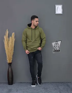 هودی کلاهدار ساده ZARA