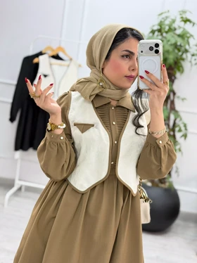 پیراهن وژیله شانی