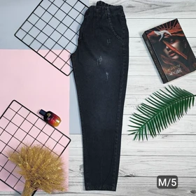 شلوار جین مام استایل کد 10121