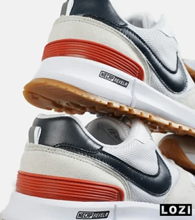 کفش کتانی سفید سرمه ای قرمز NIKE AirMax DN