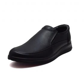 کفش روزمره مردانه چرمیران مدل pm1394 رنگ مشکی