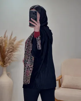 مانتو مزونی مخمل