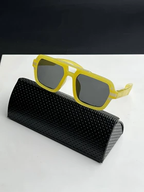 عینک آفتابی بچگانه اسپرت مدل آفتاب گردون کد 4635 علیدسا (زرد)