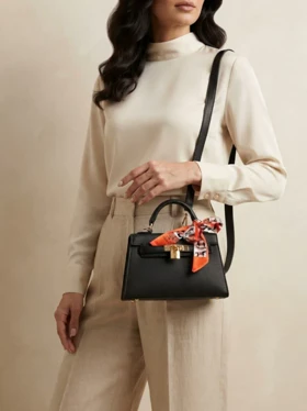 کیف HERMES وارداتی مشکی هرمس ترند مد