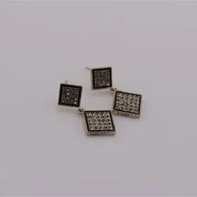 گوشواره استیل مربعی